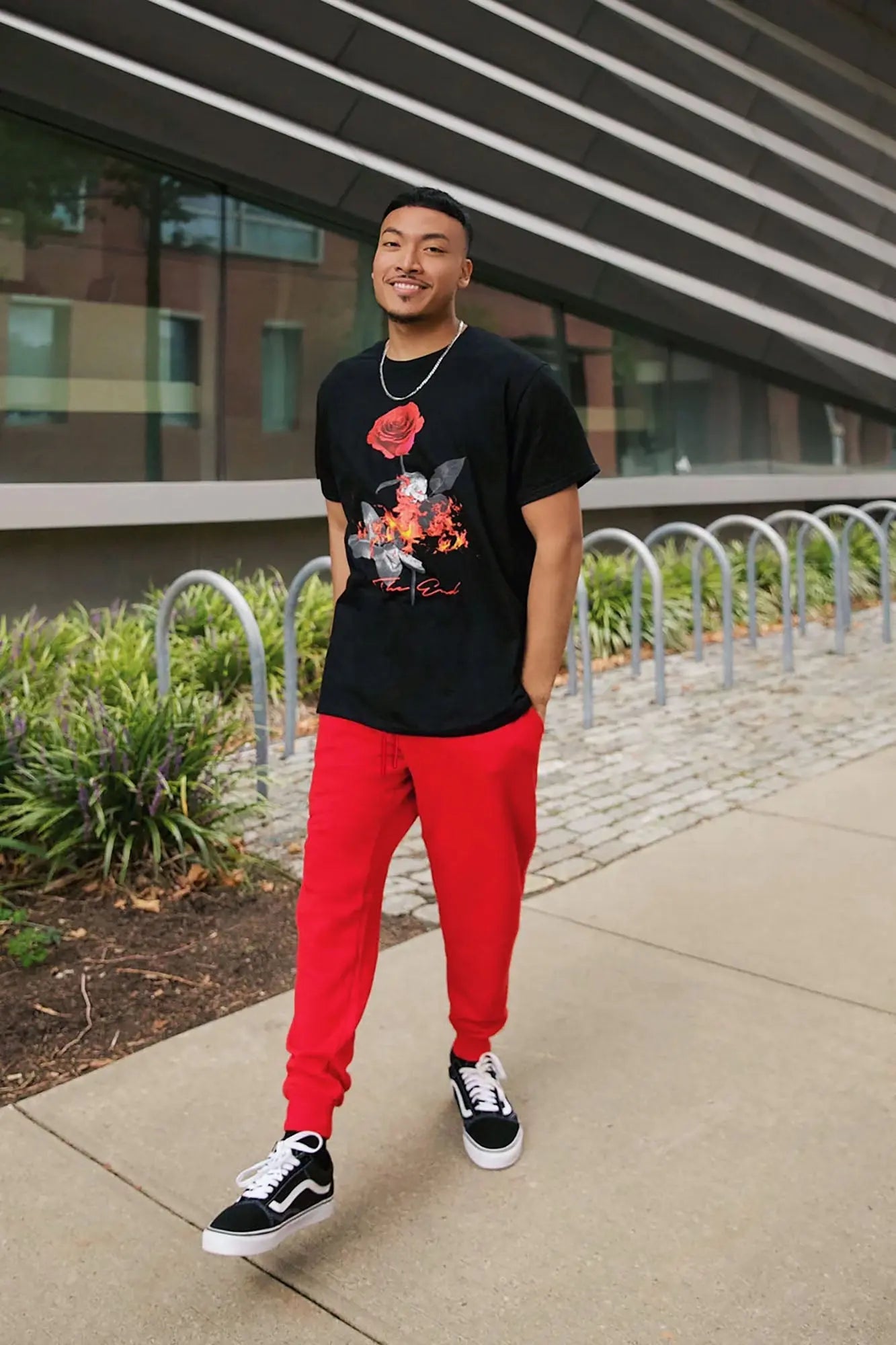 Tyson Jogger - Red Fashion Nova