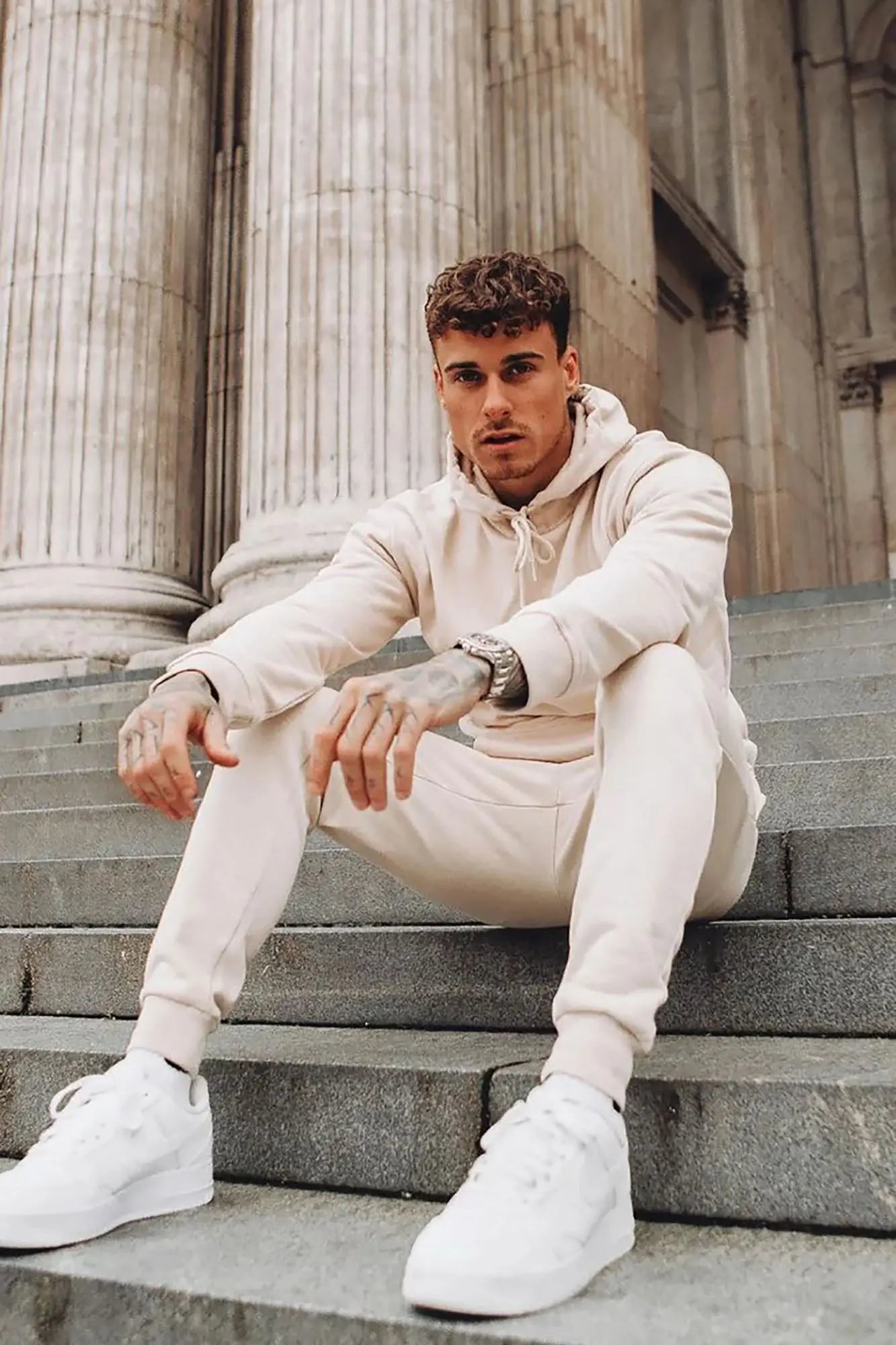 Tyson Jogger - Tan Fashion Nova