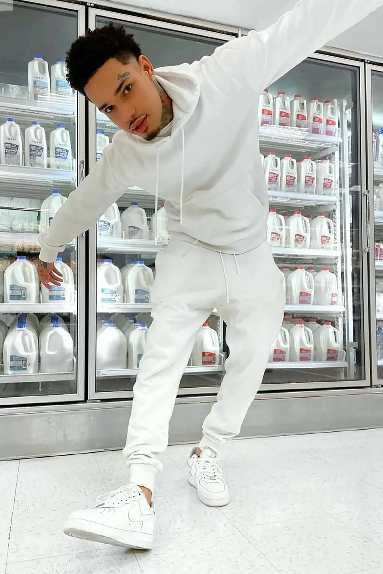 Tyson Jogger - White Fashion Nova