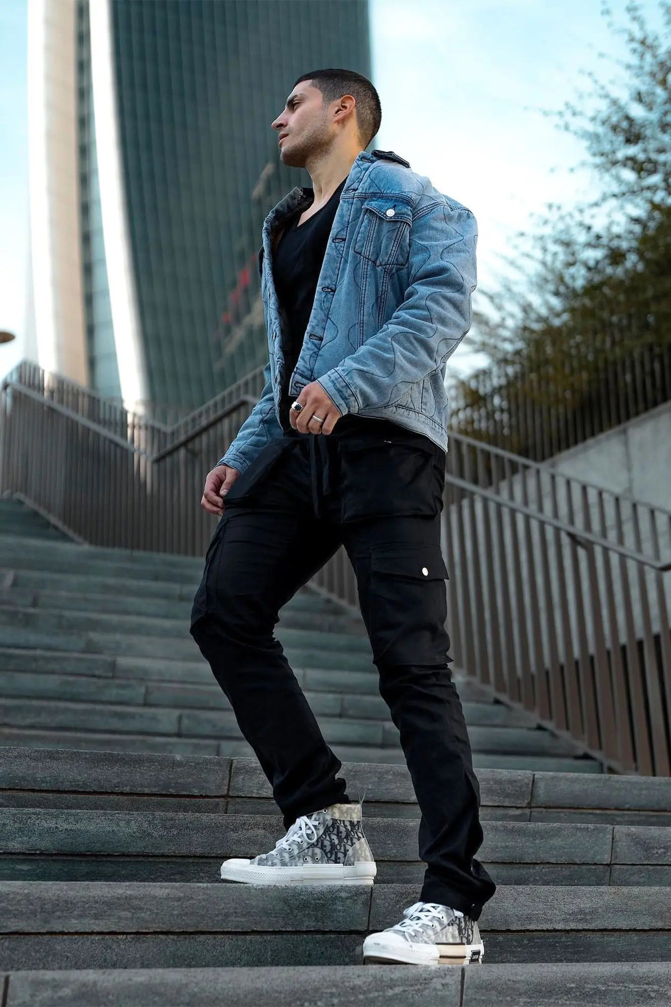 Worker Slim Cargo Pants - Black Fashion Nova