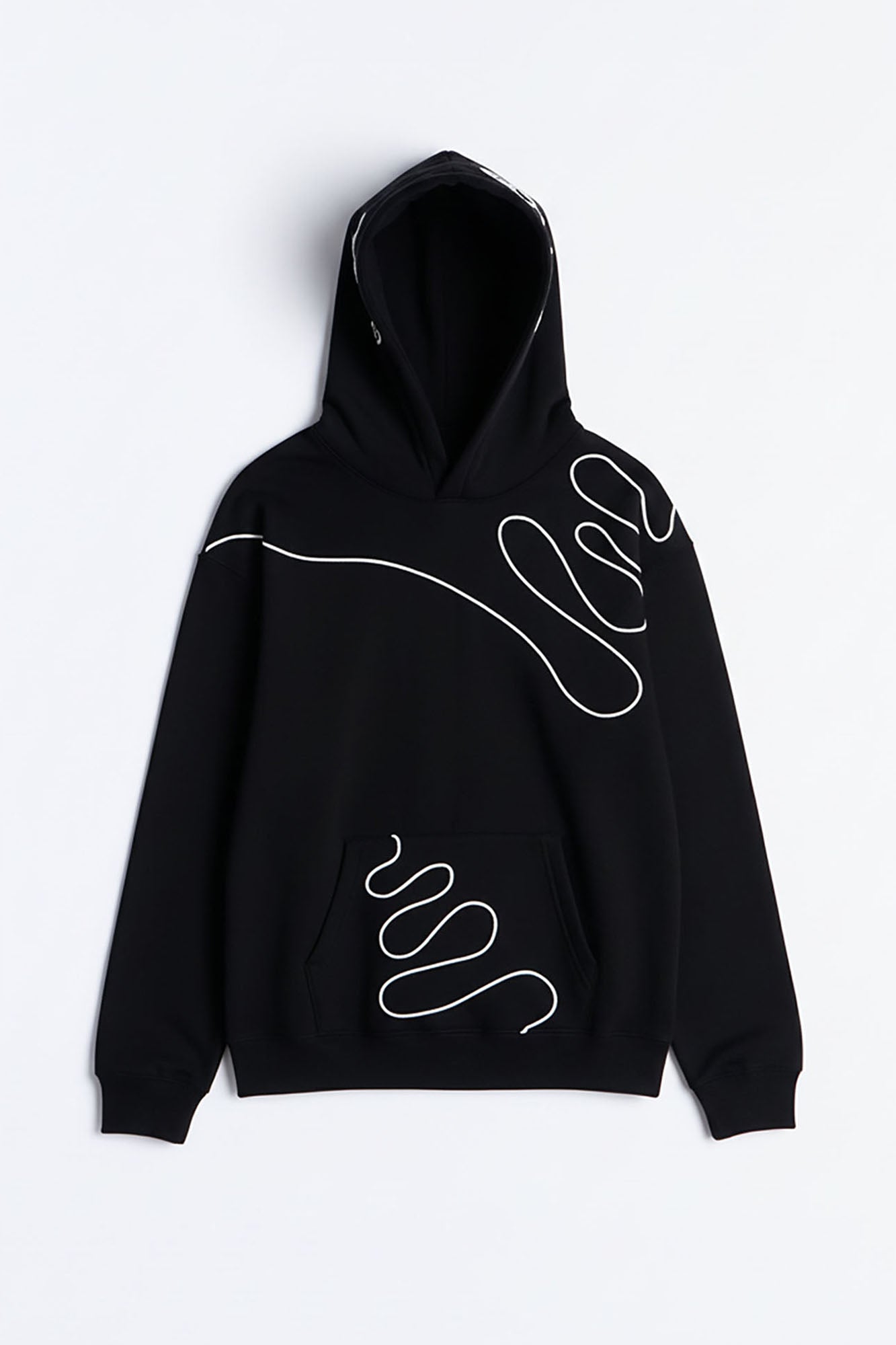 Lasso Embroidery Hoodie - Black Fashion Nova