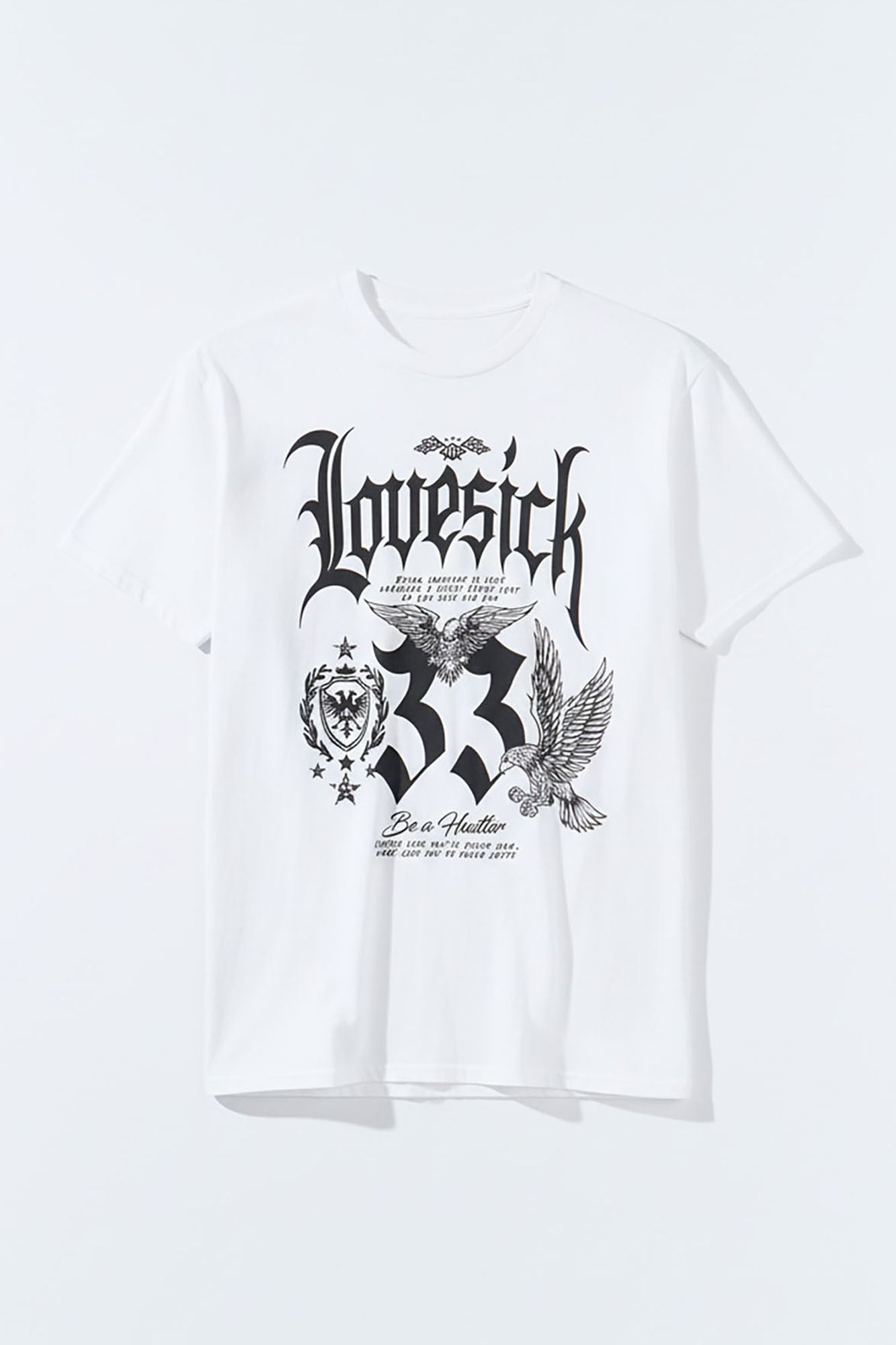 Lovesick Hustler Oversized Short Sleeve Tee - White Fashion Nova