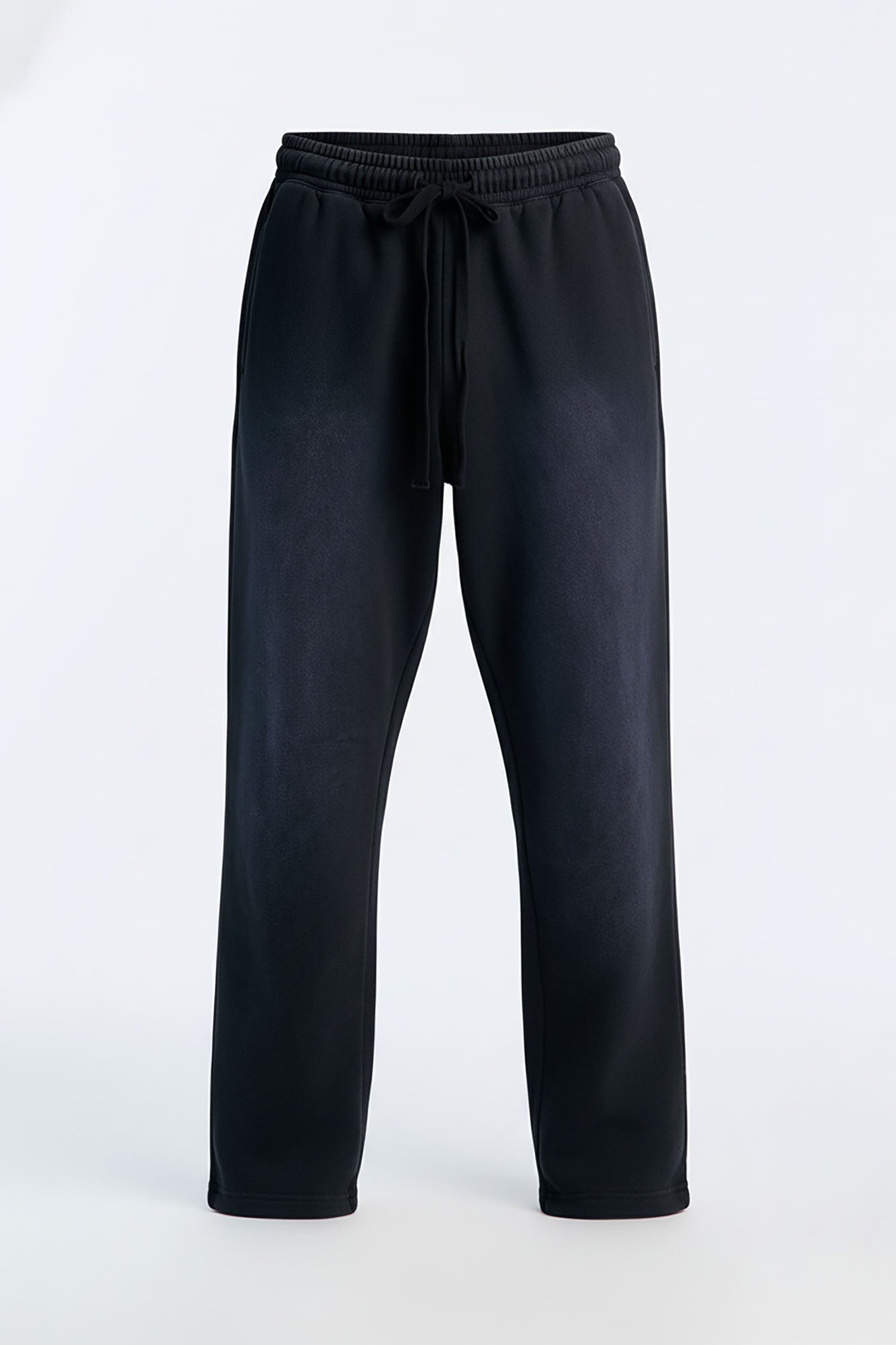 Heavyweight Vintage Spray Washed French Terry Sweatpants - Black Wash Fashion Nova
