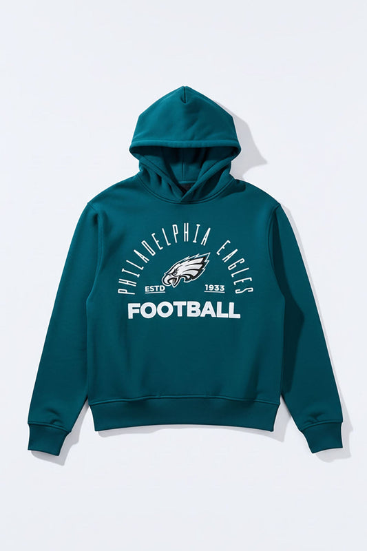 Eagles Barrel Roll Oversized Hoodie - Green Fashion Nova